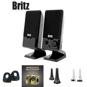 BRITZ)스피커(BR-COUPE)/PC스피커/USB스피커/노트북/스피커/유선/컴퓨터/음향기기/컴퓨터용/PC용