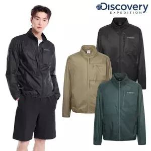 [디스커버리](마산점)[25S/S] 디스커버리 DMWJ7Q053 남성 초경량 립스탑 하이넥 여름 초경량 방풍 바람...
