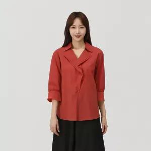 [PAT 여성] 러플넥 블라우스_1I42510