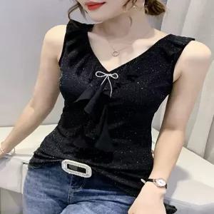 댄스스포츠 라인댄스복 여름 공연복 줌바 상의 라틴