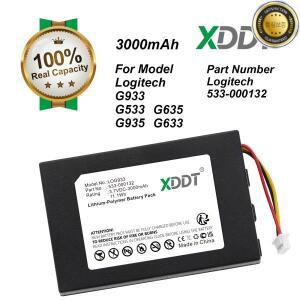 로지텍 G933 533-000132용 3000mAh 무선 헤드셋 배터리