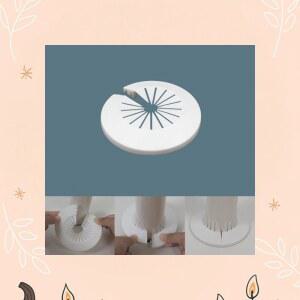 원형 구멍커버 플라스틱 왕캡 에어컨용 마개 배수관마개 벽면용