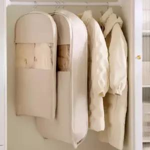 생활살림 겨울코드 패딩 의류 압축파우치 압축팩 옷걸이형
