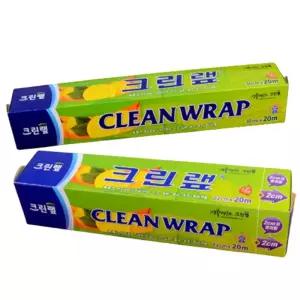 국산 중형 주방 키친 비닐 위생 랩 전자레인지 푸드 보관 포장 주방용 ? 중