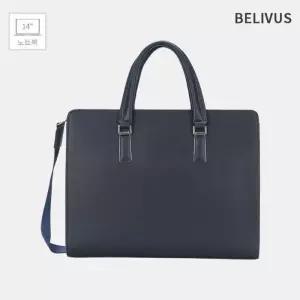 [빌리버스]빌리버스 남자 노트북수납 토트백 소가죽 서류가방 크로스백 SSB316