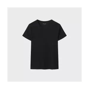 매장정품 TOPTEN 탑텐 여성) 소프트 립 크루넥 반팔티_MSF2TS2010 MSF2TS2010 1177617