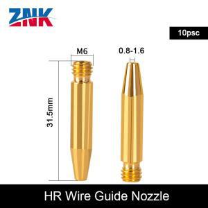 ZNK HR 레이저 용접 와이어 가이드 깍지, WSX 피더 노즐, K1M A2M A1MD30 H31.5 M6 0.8-1.6mm, 개