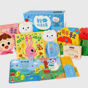 스마트베어 튤립 사운드북 하늘이 멜로디완구 아기동요 사운드토이 3종 세트