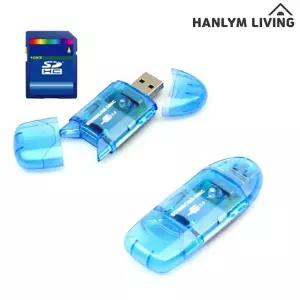 SD리더기 한림 메모리카드 SD카드 리더기 2 USB 정품포장