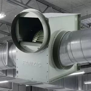 팬직 TFB-G29ES 300파이 시로코팬 1마력 소형 업소용 덕트팬 환풍기 송풍기