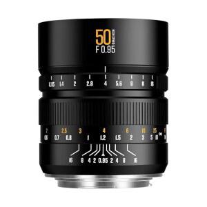 소니호환 E 마운트 미러리스 카메라용 브라이틴 스타 MF 50mm F0.95 II 풀프레임 렌즈 A7 III A7R IV A7C A7S A1 A9 II용 대형 조리개 프라임 수동 초점