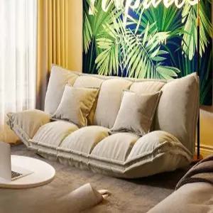 좌식 소파베드 접이식 3인용 원룸 거실 쇼파침대 쿠션 침대 폴딩 낮은