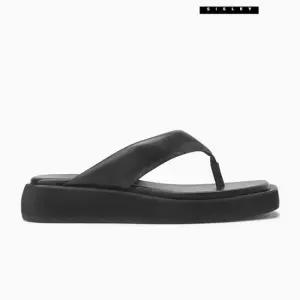 시슬리 [아울렛] 와이드 레더 플립플랍 SCSH32531