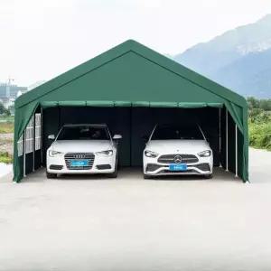 간이주차장 캠핑장 야외텐트 이동식 천막 자동차 차량용 차단 차고지 농막