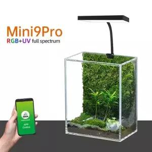 메탈라이트 어항조명 수초용 WEEK AQUA 미니 소형 9 프로 USB 수족관 조명 식물 성장 풀 스펙트럼 LED 생태
