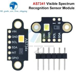 AS7341 가시광선 스펙트럼 센서 모듈 색온도 조도 고정밀 색상 감지 아두이노용