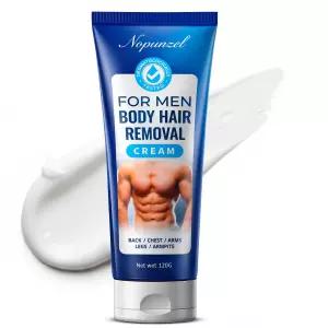 남성용 제모 크림 민감성 - 바디 레그 가슴 겨드랑이 친밀한 부위 비타민 E 없는 효과적인 완벽한 진정
