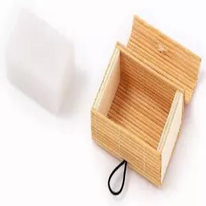 이발 회사 대나무 케이스의 대형 명반 블록 100 천연 칼륨 스톤/바 남성용 지혈제 성장 방지 헤어