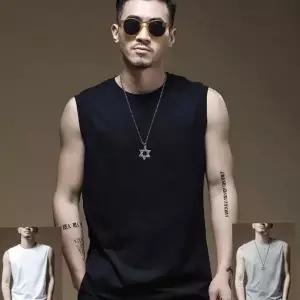 민소매 슬리브리스 나시티 라운드 남성 민소매 박스핏 트레이닝 언더웨어 운동 헬스 웨어