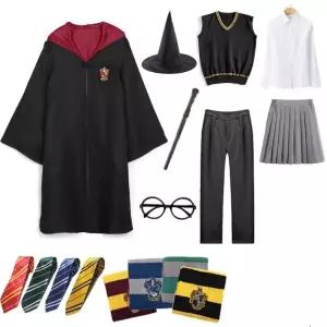 해리포터 옷 교복 졸업사진 그리핀도르 세트 컨셉 호그와트 가운 마법사 졸사 목도리 반티