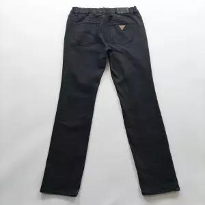 게스 청바지 흑청 슬림 밴딩 스판 데님팬츠 사이즈31