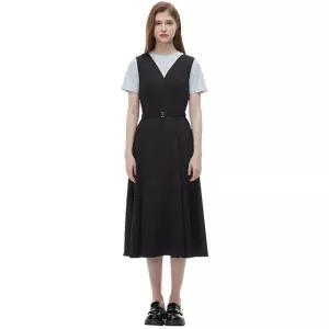 랩스타일 옵션벨트 뷔스티에 원피스 PQ2WO301