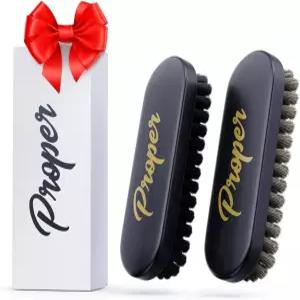 자동차 디테일링 가구 및 실내 장식용 프리미엄 말털 가죽 브러시 세트 - 소파 카시트 알칸타라 인테리어