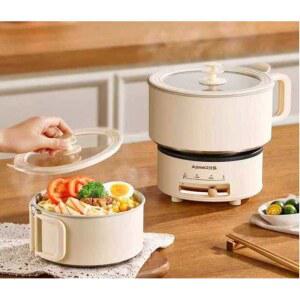 만능멀티쿠커 기숙사 여행용 휴대용 찜솥 용량 다용도 8L 저장 냄비 1 조리기 라면포트