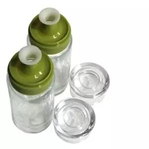 시노글라스 드레싱 오일병 2세트 (소) 그린 소스 양념