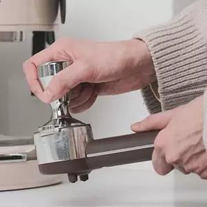 [하프클럽/알티피아]커피템퍼 바리스타 우드 템핑매트 템핑 커피 탬퍼 스텐