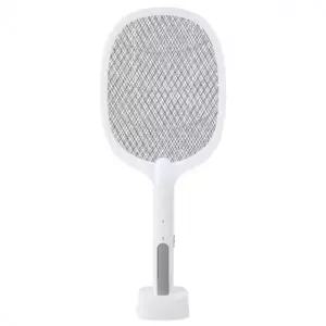 원버튼 작동 LED 트랩 전기 모기채 포충기 살충기