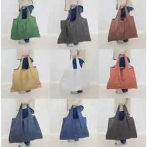 D 접이식 포켓 대형 장바구니 휴대용 시장가방 대용량 에코백 MM 50126