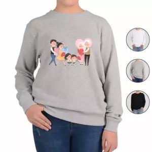 맨투맨 전색상 가정의달 행복한가족 a1 프린트셔츠