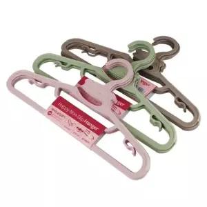 해피 논슬립 행거 4p 10개 set (색상랜덤) 옷걸이 바지걸이