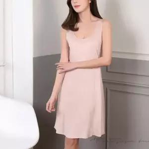 슬립원피스 여자 속옷 슬립 웨어 원피스 실크 잠옷 천연 인견 ac