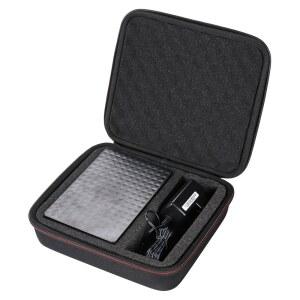 Seagate 확장용 LTGEM 하드 케이스 2TB 3TB 4TB 5TB 8TB 16TB 20TB 22TB 24TB 데스크탑 외장 드라이브 USB 3.0, 고밀도 폼. 케이블과 충전기에 맞습니다. (블랙)