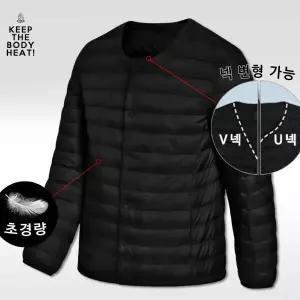 [탑보이] V넥변형 초경량 패딩점퍼 (JW522)