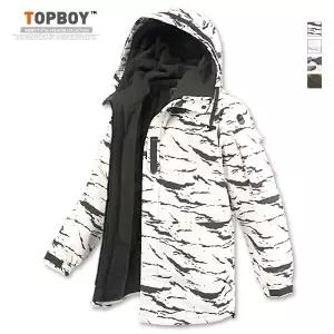 [탑보이] 밀리터리 나그랑 다운 점퍼 패딩 (GW003)