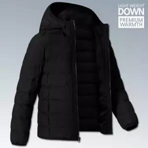 [탑보이] 심리스 후드 초경량 패딩점퍼 (JW523)