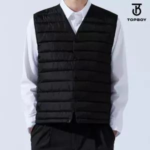 [탑보이] 초경량 V넥 패딩조끼 (TC007)
