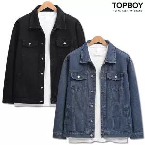[탑보이] 이코노 오버핏 청자켓 (GA002)