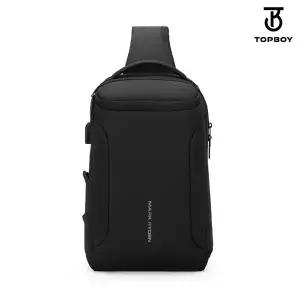 [탑보이] 헥사곤 스트랩 미니 포켓 크로스백 (BP068)
