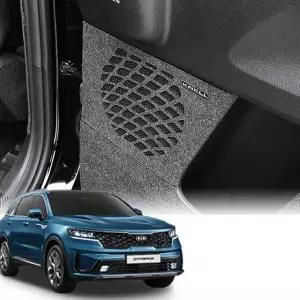 쏘렌토MQ4튜닝 쏘렌토MQ4 도어스피커커버 스크래치방지 튜닝용품