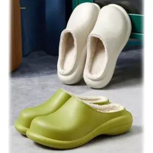 오너클랜 인기상품 EVA통굽슬리퍼 겨울 외출슬리퍼 털 내피 5.5cm 굽 [WB0DC4A_260422]