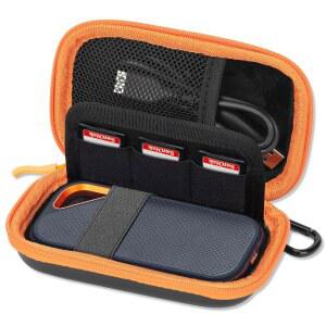 SANDISK EXTREME PRO / 휴대용 외장 SSD 2TB 1TB 500GB 128GB 메모리 카드 SD SDXC SDHC 홀더 정리함 하드 드라이브 케이스 보호 커버 보관 가방