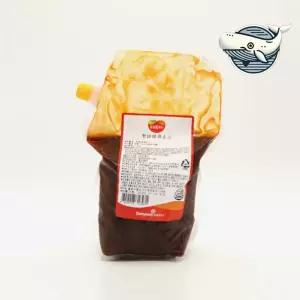 매콤한 바베큐 소스 2kg 샐러드 요리용 핫