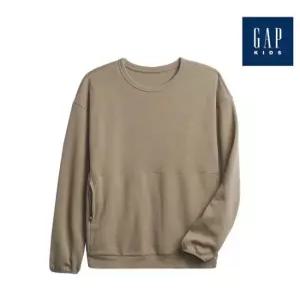 [갭키즈]사이드 포켓 크루넥 맨투맨(733569-00-9_DBE)