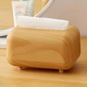 푸셔 스프링 우드 원목 디자인 티슈케이스 화장지케이스 휴지케이스 물티슈케이스 냅킨케이스 곽티슈케이