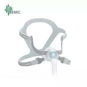 BMC 양압기 마스크 - N5B+ 나잘마스크 Auto Fit 쿠션, 시야 방해 없는 스트랩