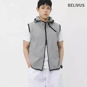 [빌리버스]빌리버스 남자 간절기 후드 조끼 바람막이 BRAT097